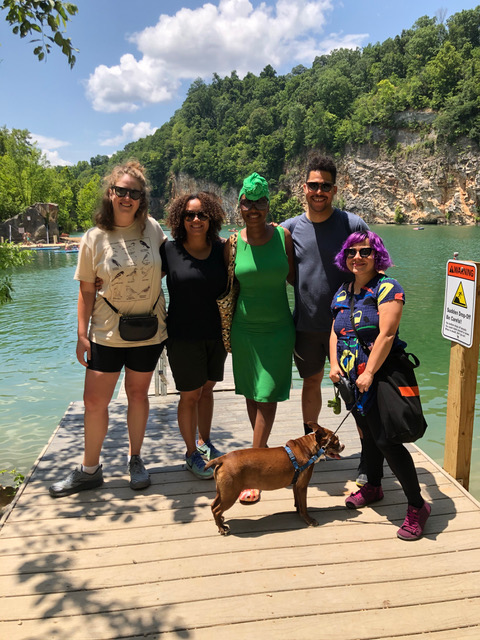 Residents at Meads Quarry, Ijams Nature Preserve